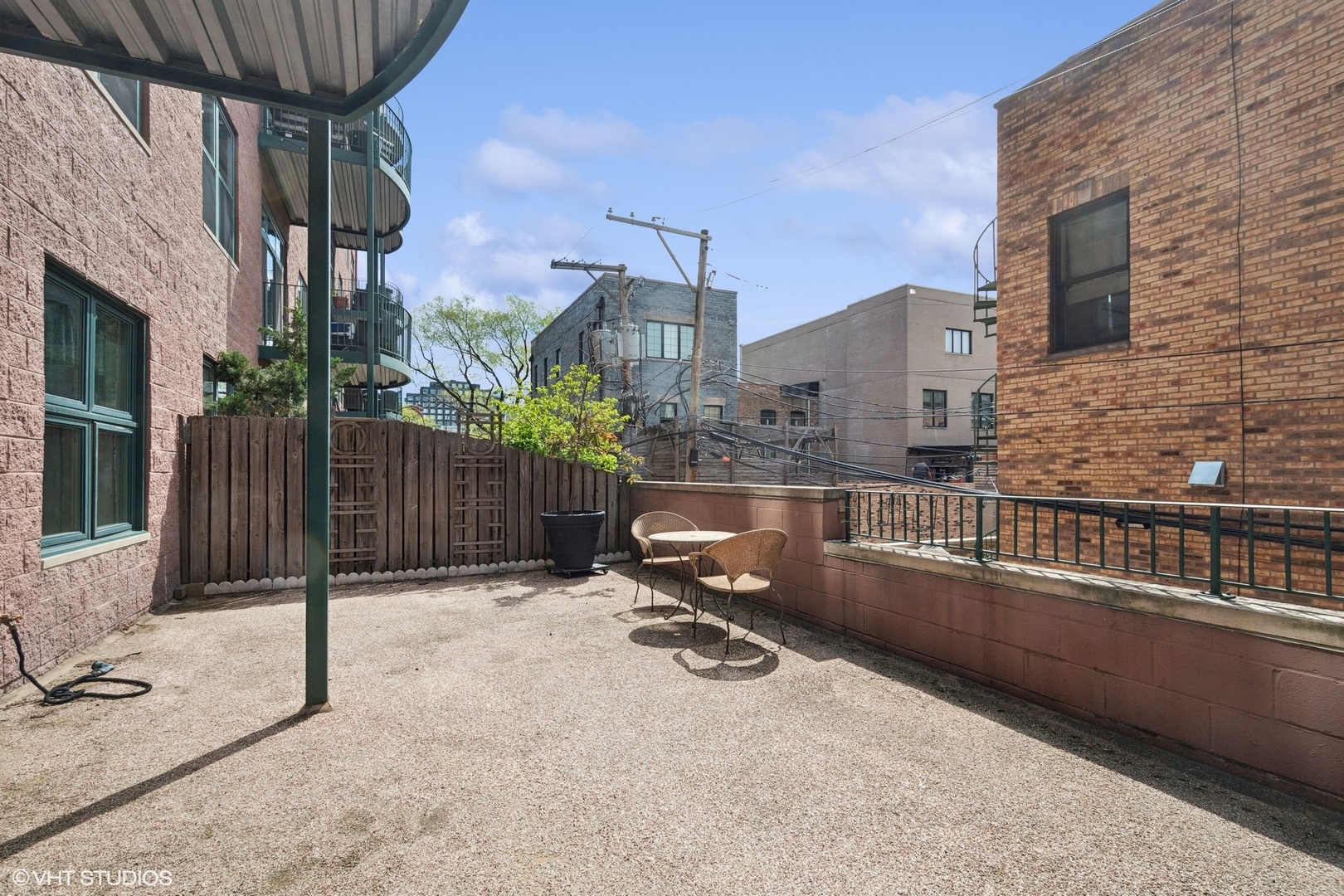 1301 West Washington Boulevard, Unit 203 Chicago, IL 60607 - Photo 14 of 15 a view of balcony with couch