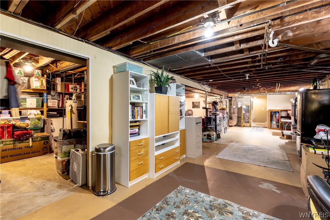 6606 Gartman Road Orchard Park, NY 14127 - Photo 32 of 50 Large Full Basement with storage room.