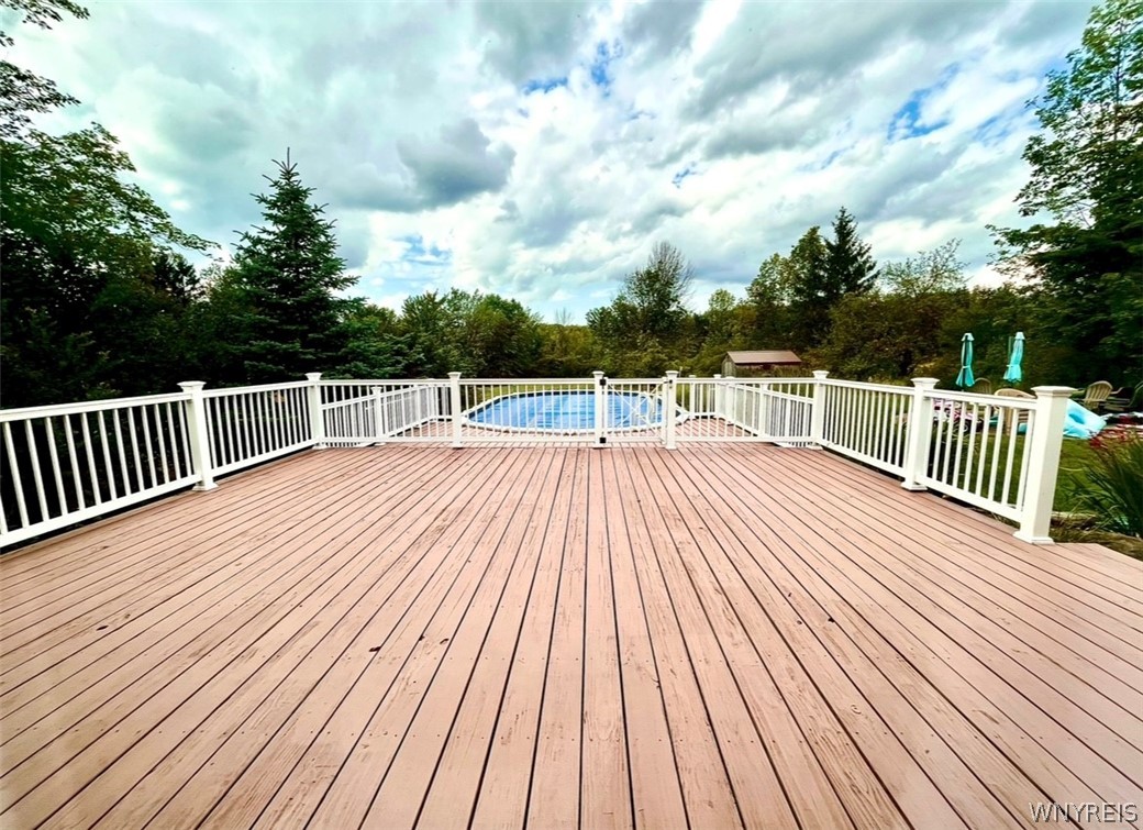 6606 Gartman Road Orchard Park, NY 14127 - Photo 42 of 50 2-tier Deck, Overlooking Pool.
