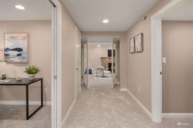 a view of a living room