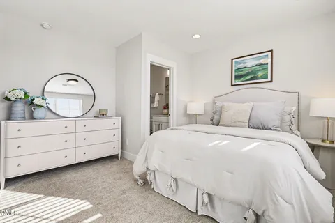 a picture of a bench in a white building