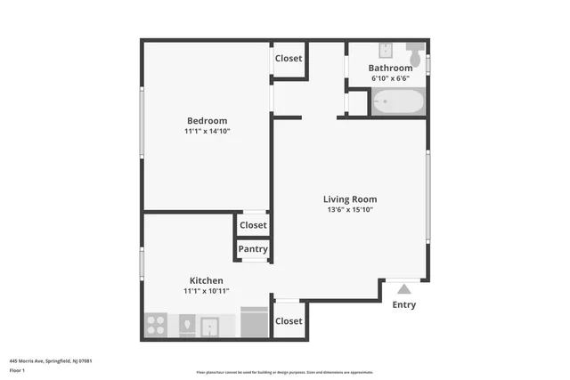 $275,000 | 445 Morris Avenue, Unit 11D, Springfield, NJ 07081