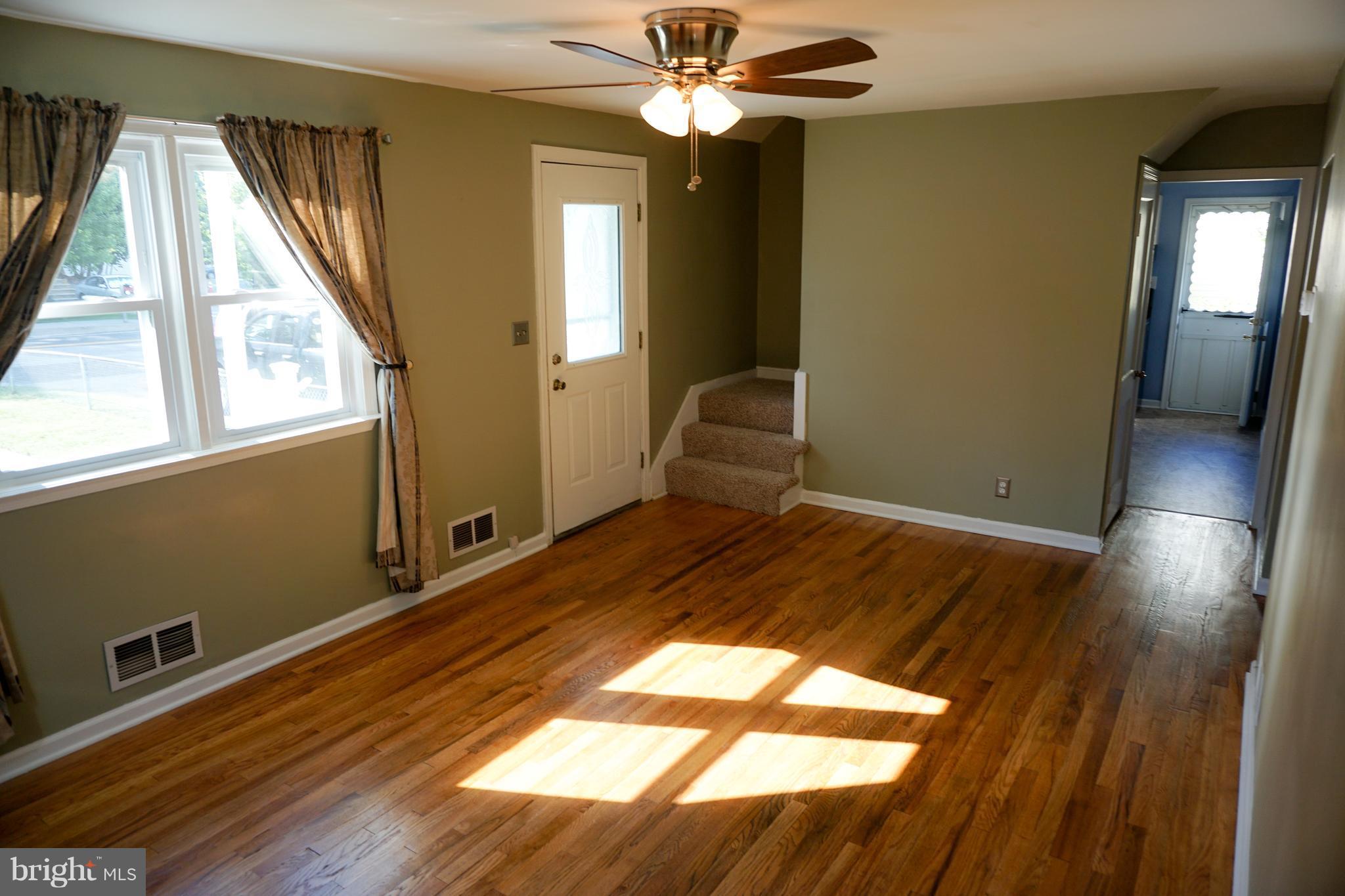 Large window lets in lots of natural light