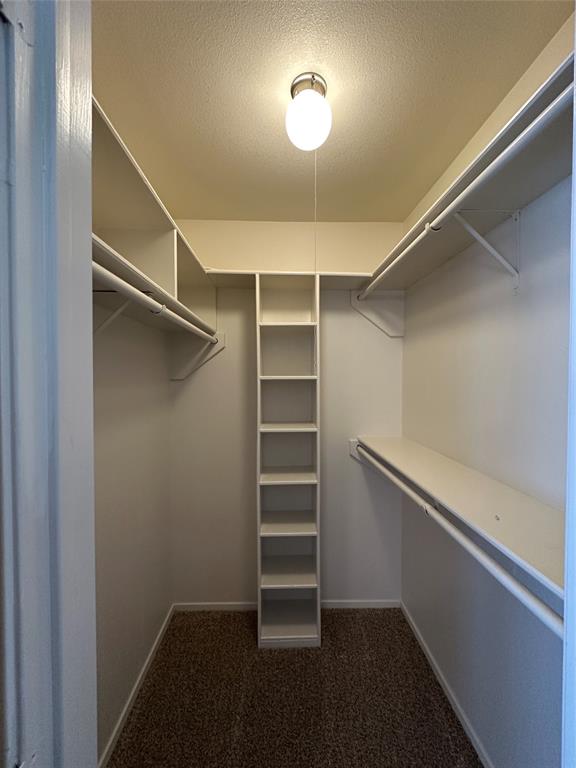 724 Cory Street Grapevine, TX 76051 - Photo 10 of 16 a view of walk in closet with empty racks