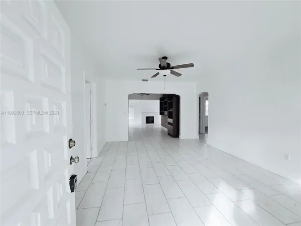 a view of a livingroom with a chandelier