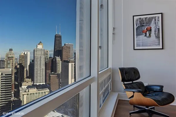 a room with furniture and window