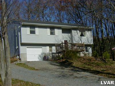 a front view of house