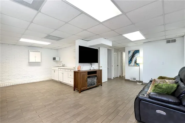 a view of a storage & utility room with stuff