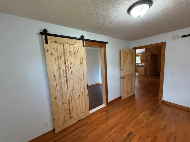 wooden floor in an empty room