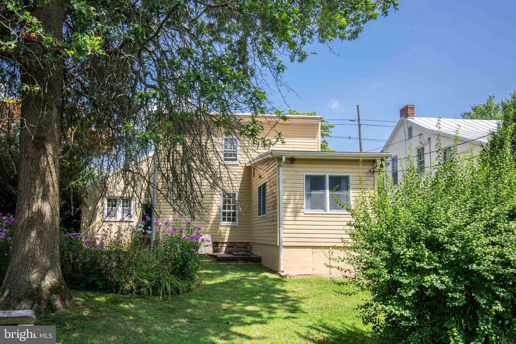 Rear of home