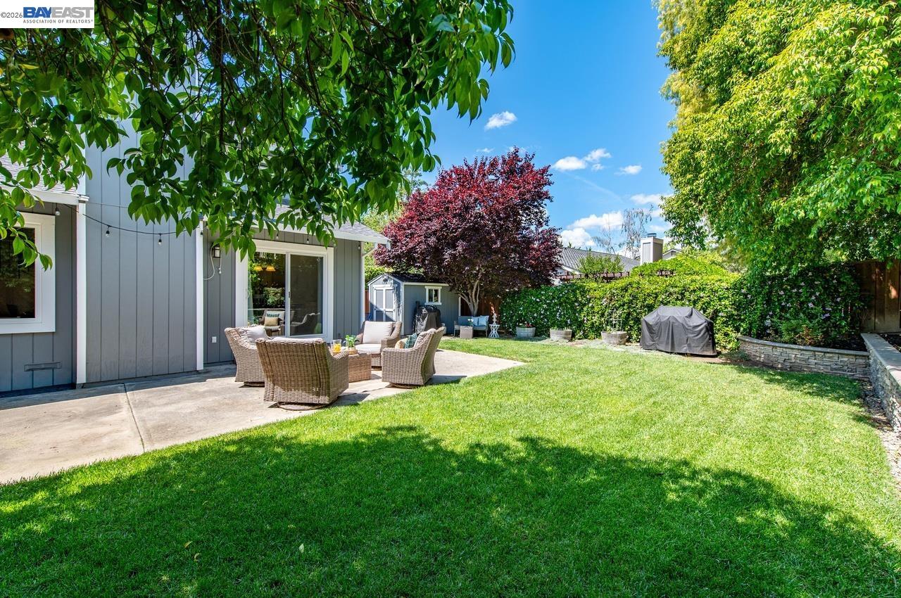 308 Mulqueeney Street Livermore, CA 94550 - Photo 29 of 51 a view of a house with backyard porch and sitting area