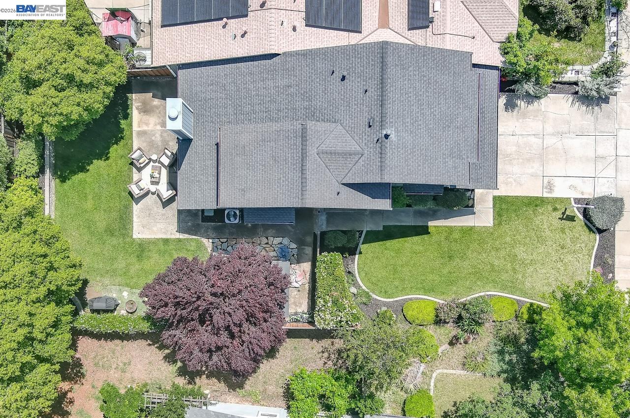 308 Mulqueeney Street Livermore, CA 94550 - Photo 38 of 51 an aerial view of a house with a garden