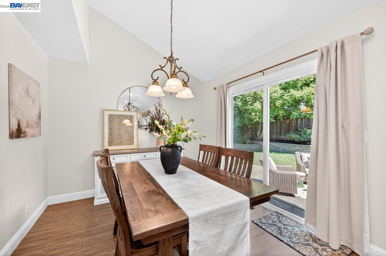 308 Mulqueeney Street Livermore, CA 94550 - Photo 9 of 51 a view of a dining room with furniture window and outside view