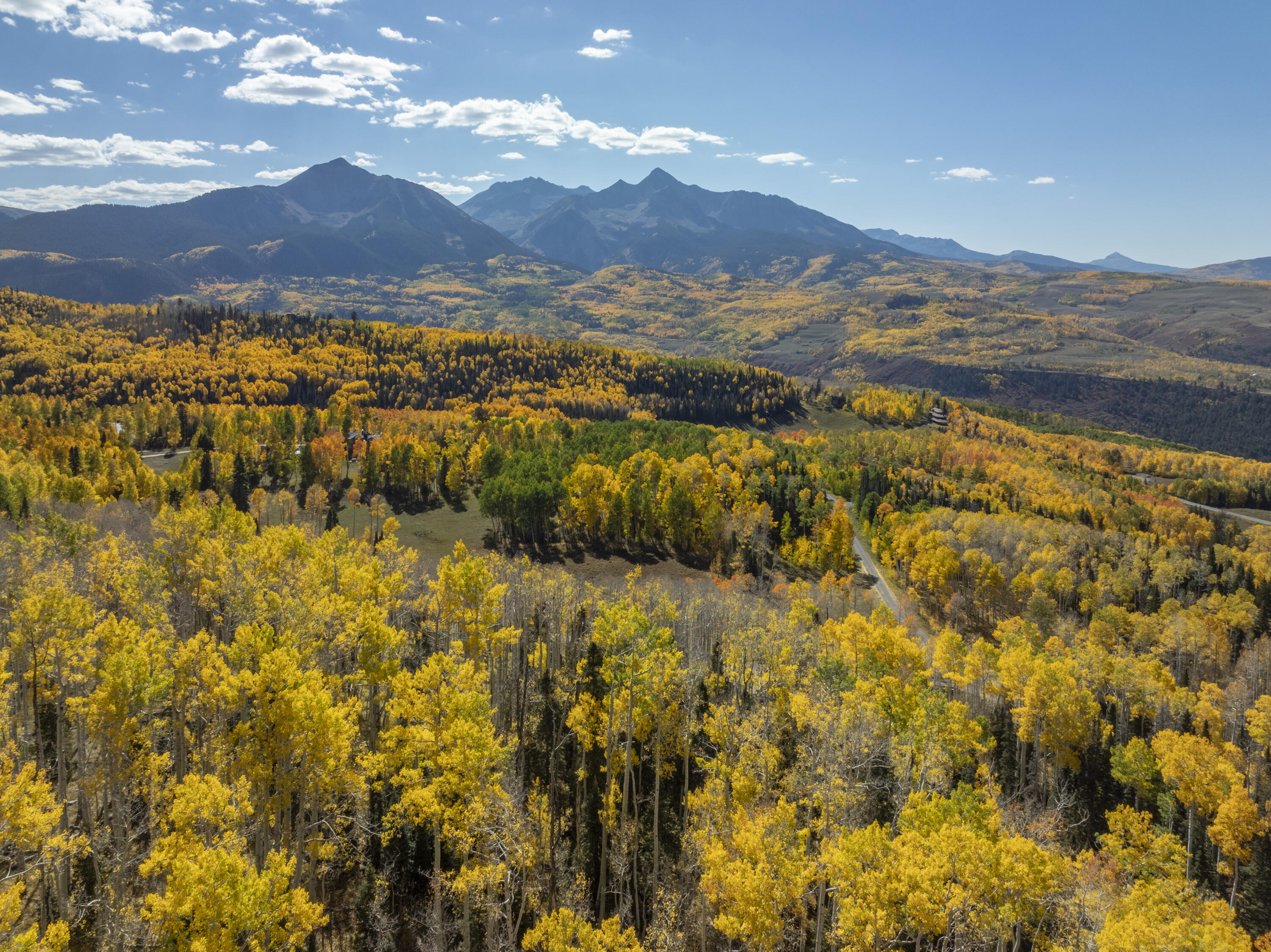 Tbd Elk Run Telluride, CO 81435 - Photo 2 of 24 a view of an aerial view of residential houses with an ocean