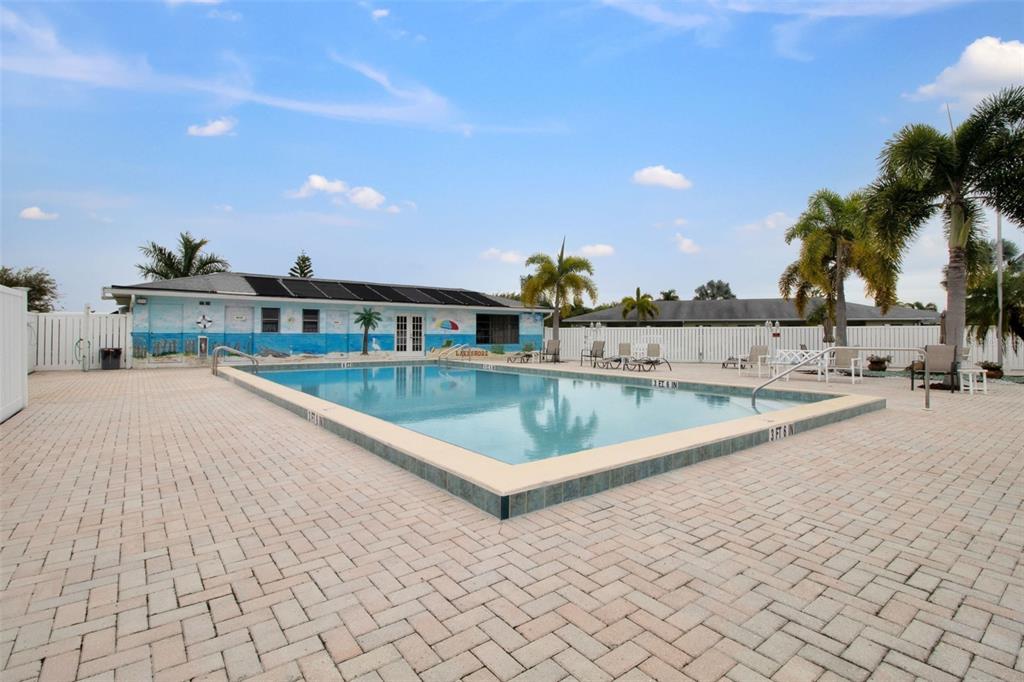 25225 Rampart Boulevard, Unit 1604 Punta Gorda, FL 33983 - Photo 29 of 41 a view of swimming pool with outdoor seating
