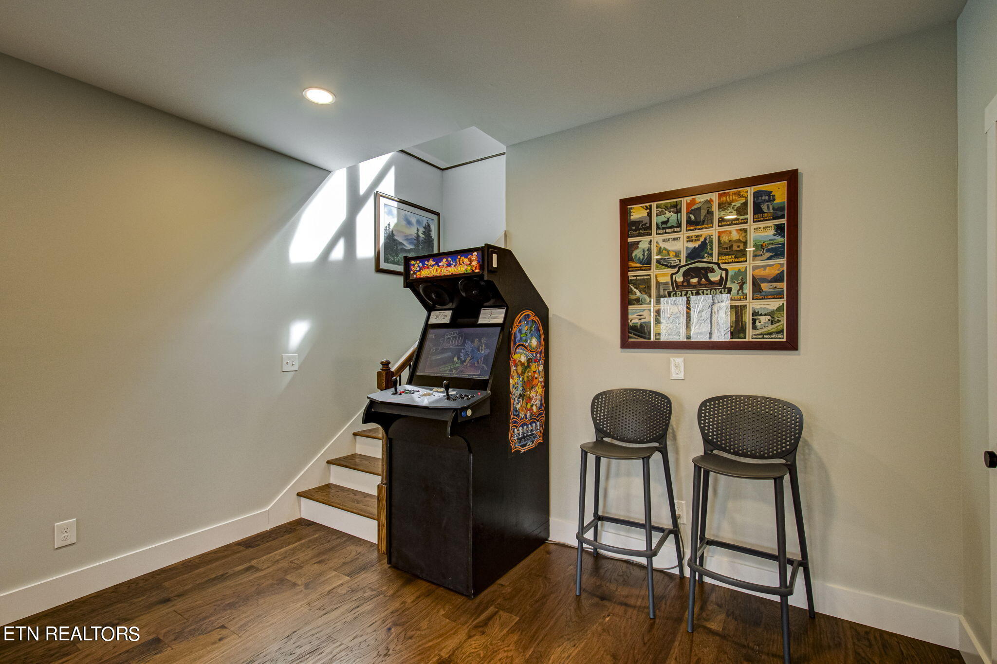 536 Laurel Road Townsend, TN 37882 - Photo 34 of 60 Lower Level Arcade Game