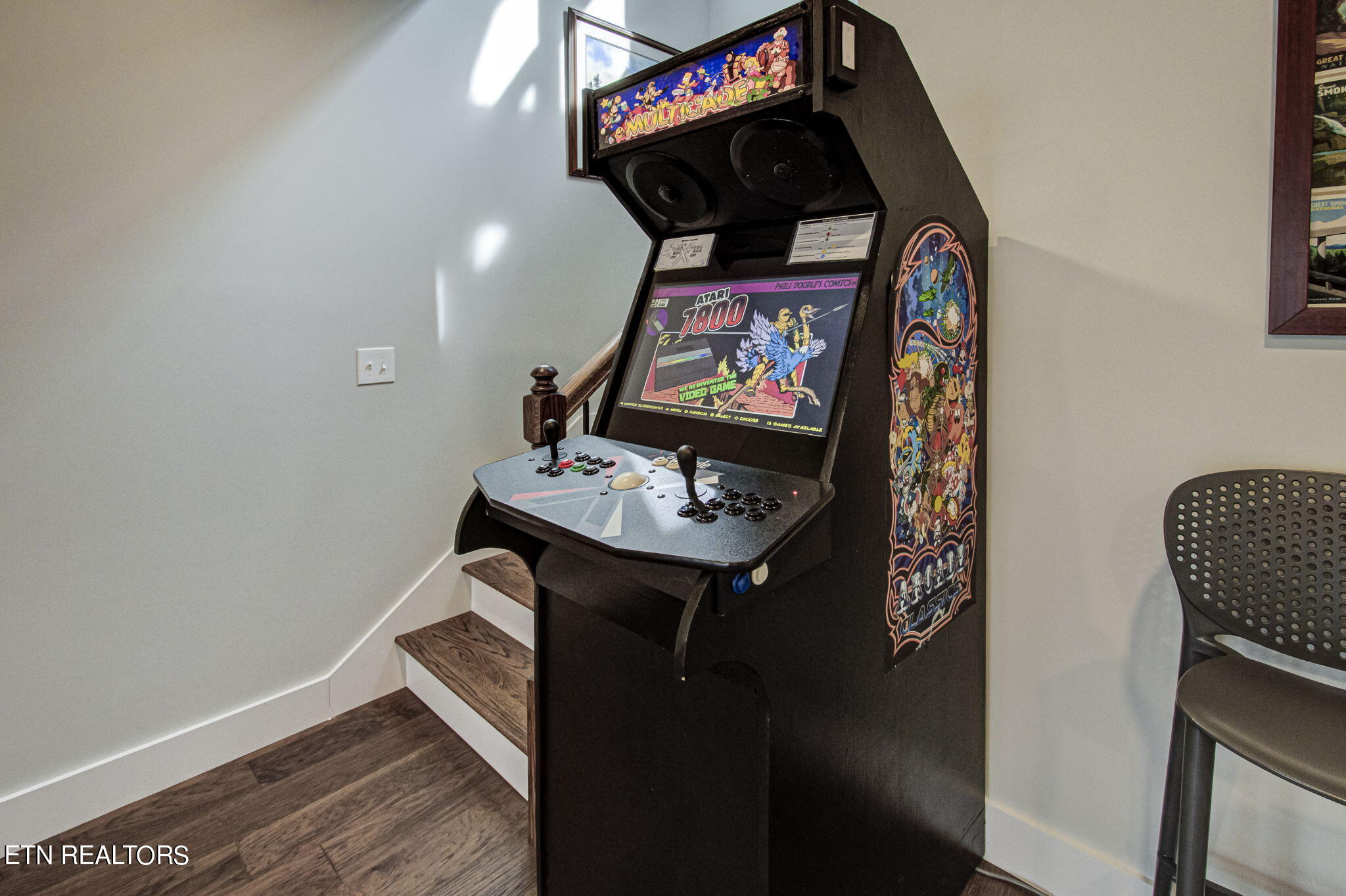 536 Laurel Road Townsend, TN 37882 - Photo 35 of 60 Lower Level Arcade Game