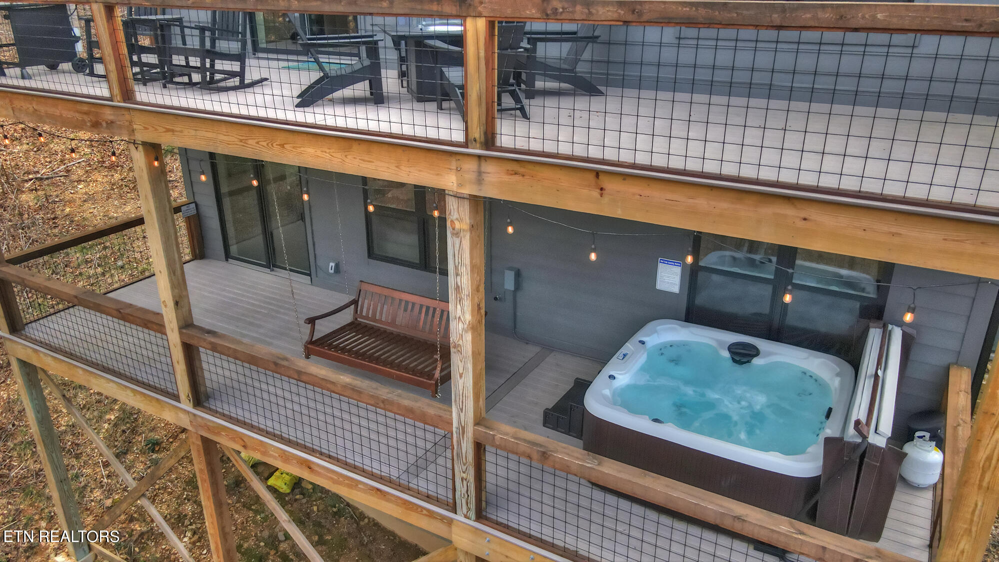 536 Laurel Road Townsend, TN 37882 - Photo 36 of 60 Lower Level Deck w/Hot Tub
