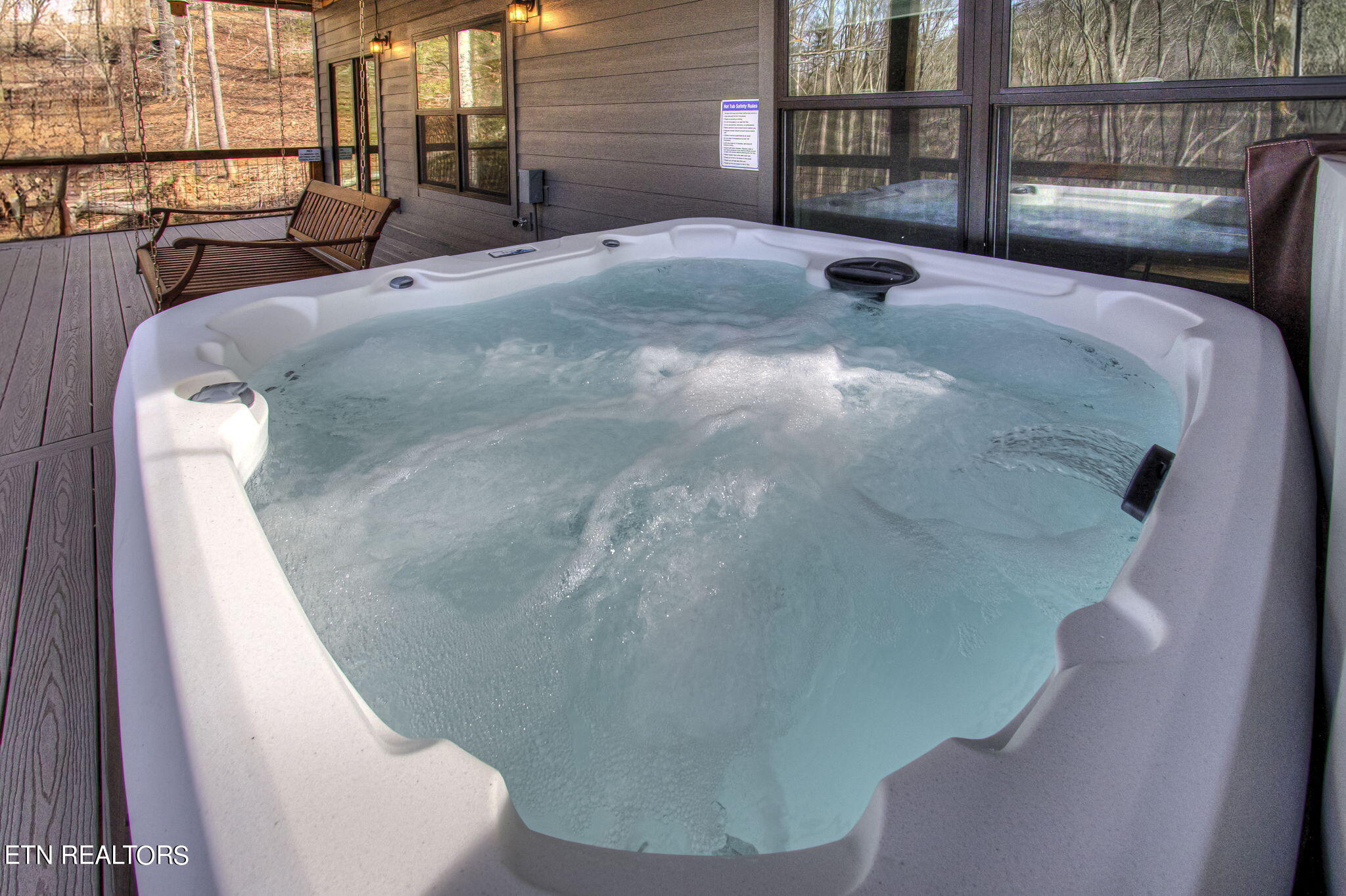 536 Laurel Road Townsend, TN 37882 - Photo 40 of 60 Hot Tub - Lower Deck