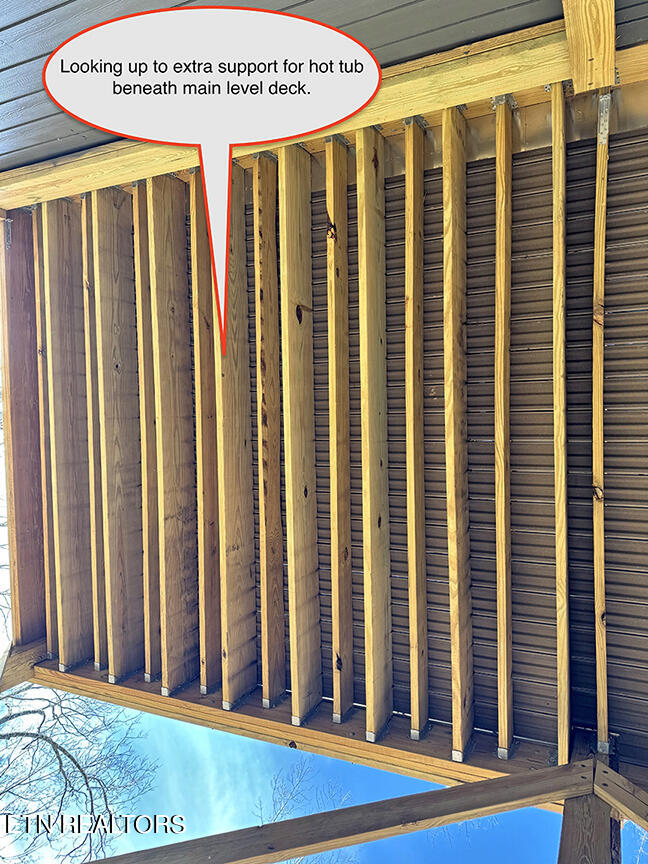 536 Laurel Road Townsend, TN 37882 - Photo 49 of 60 Extra deck support for h