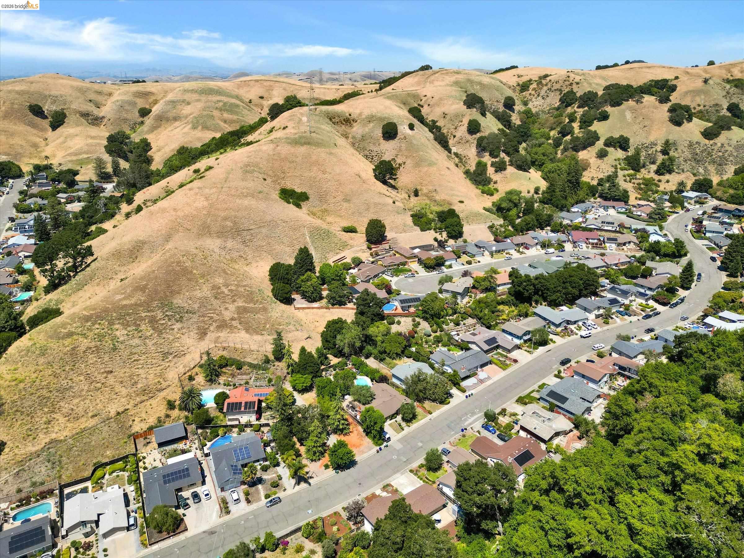 2826 Wright Avenue Pinole, CA 94564 - Photo 64 of 70 Residential community nestled against rolling, arid hills