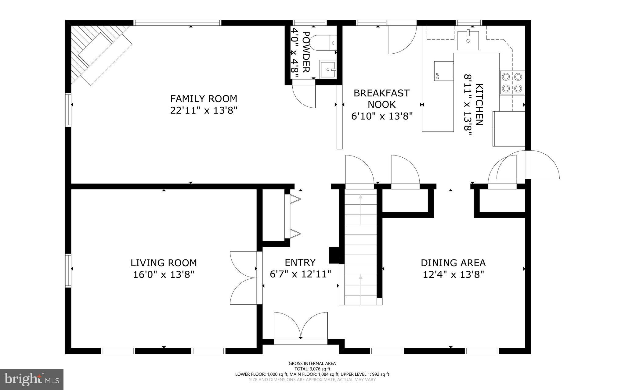 5910 Snowdens Run Road Sykesville, MD 21784 - Photo 43 of 46 Main Level Floor Plan