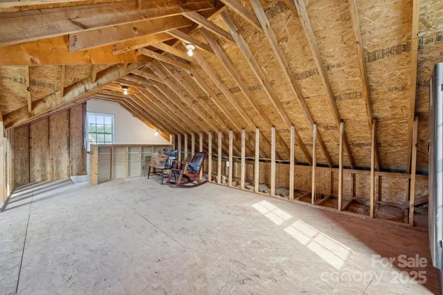 a view of a bike garage