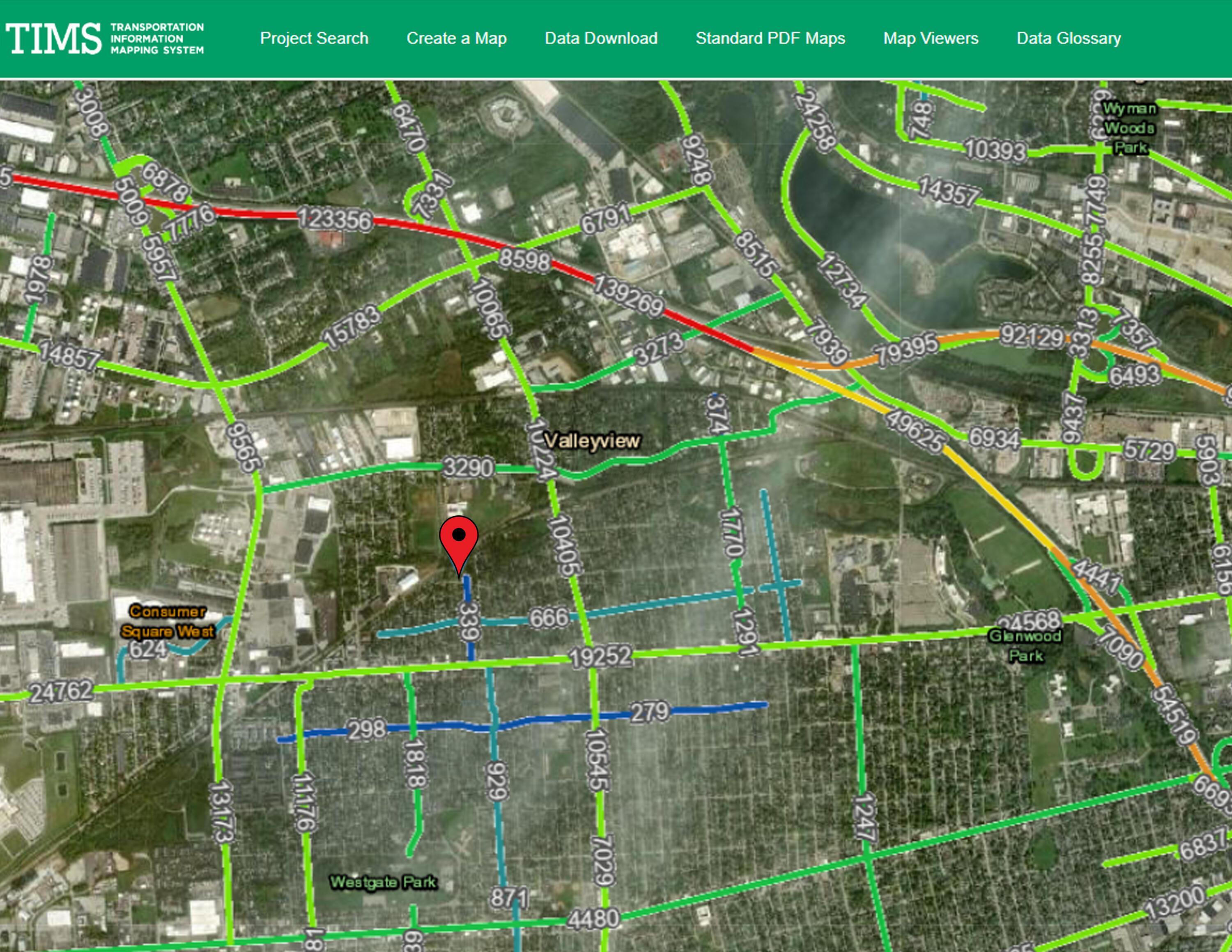 2535 Harrison Road Columbus, OH 43204 - Photo 21 of 22 Traffic Map