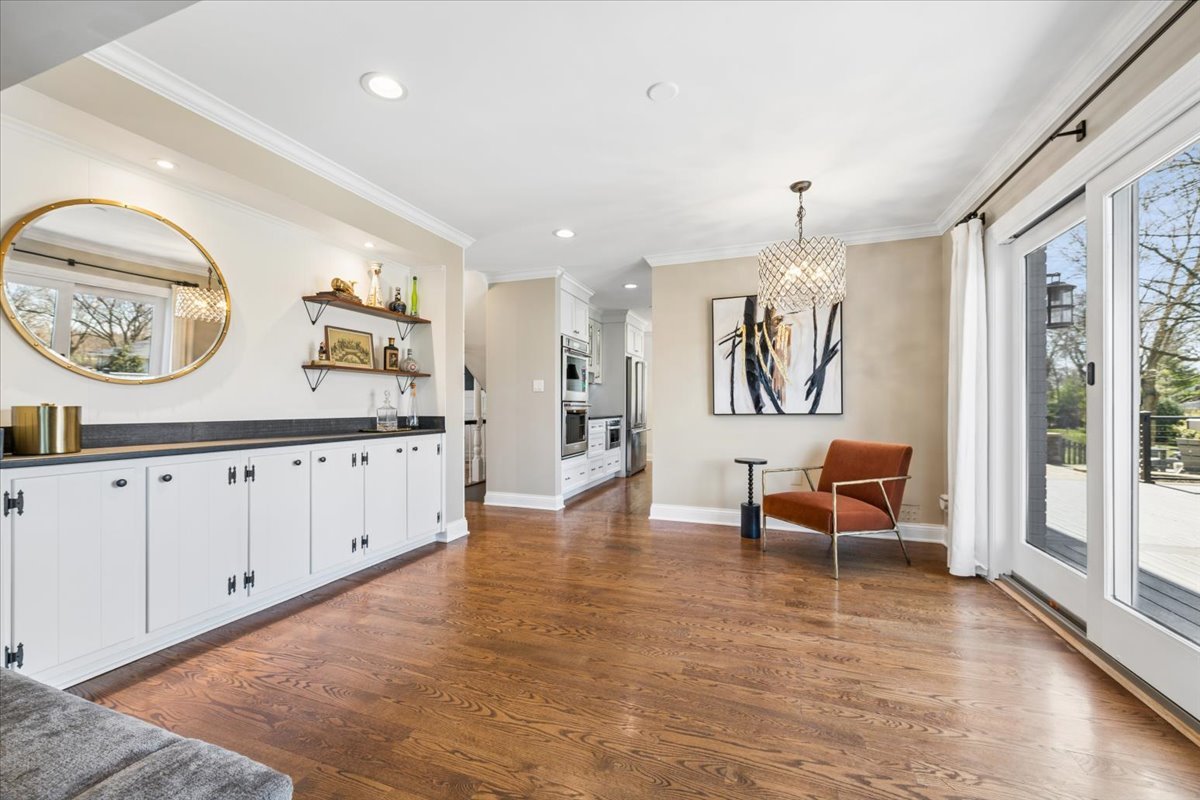 1114 Gamon Road Wheaton, IL 60189 - Photo 16 of 60 a living room with furniture and wooden floor