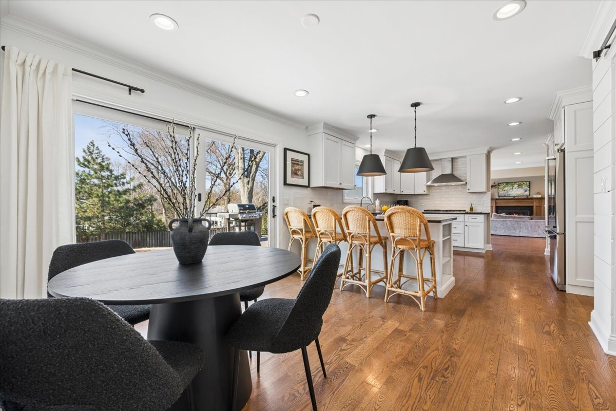 1114 Gamon Road Wheaton, IL 60189 - Photo 25 of 60 a dining room with furniture and wooden floor