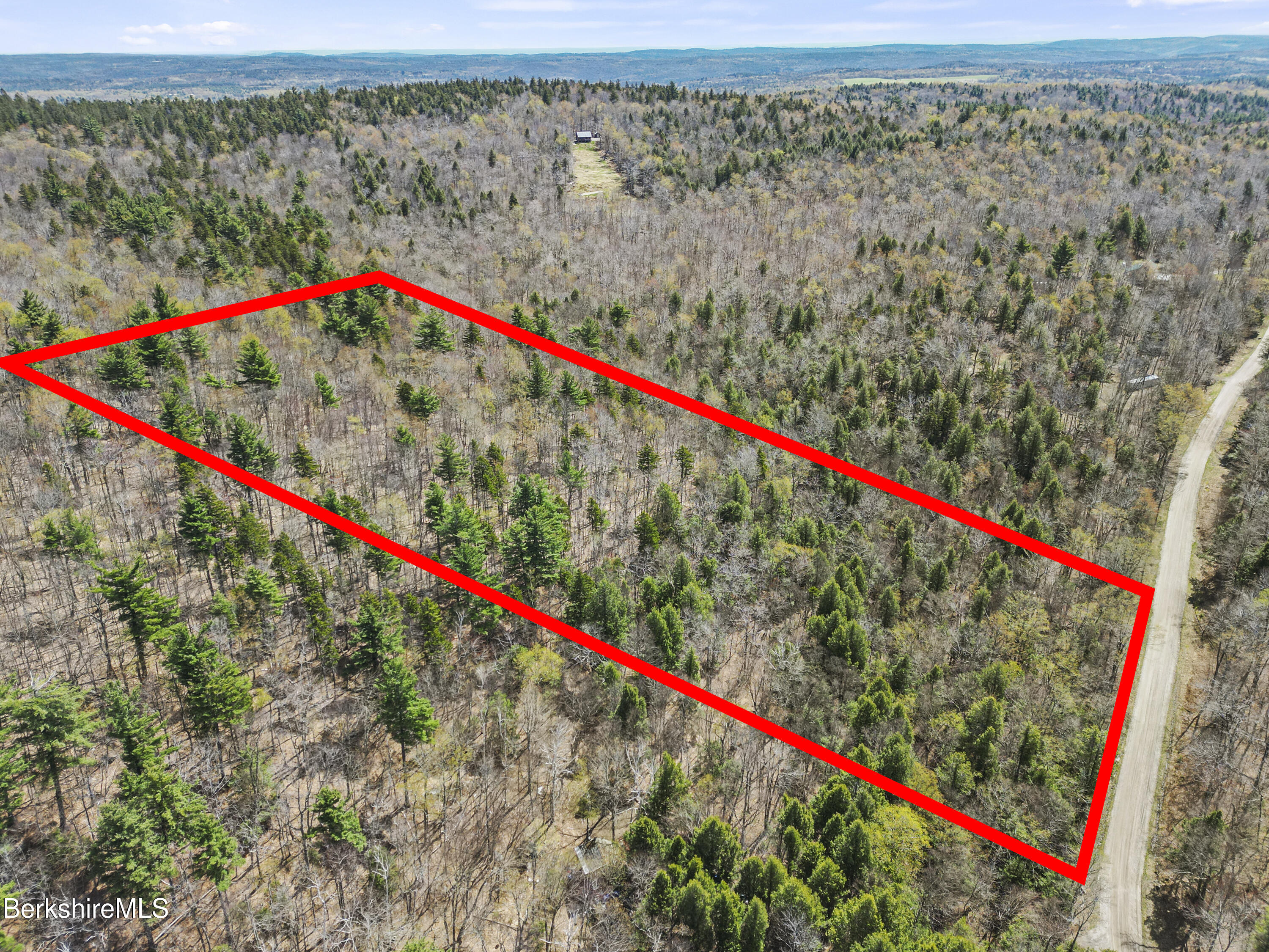 Lindsey Hill Road Worthington, MA 01098 - Photo 13 of 14 Aerial View Line