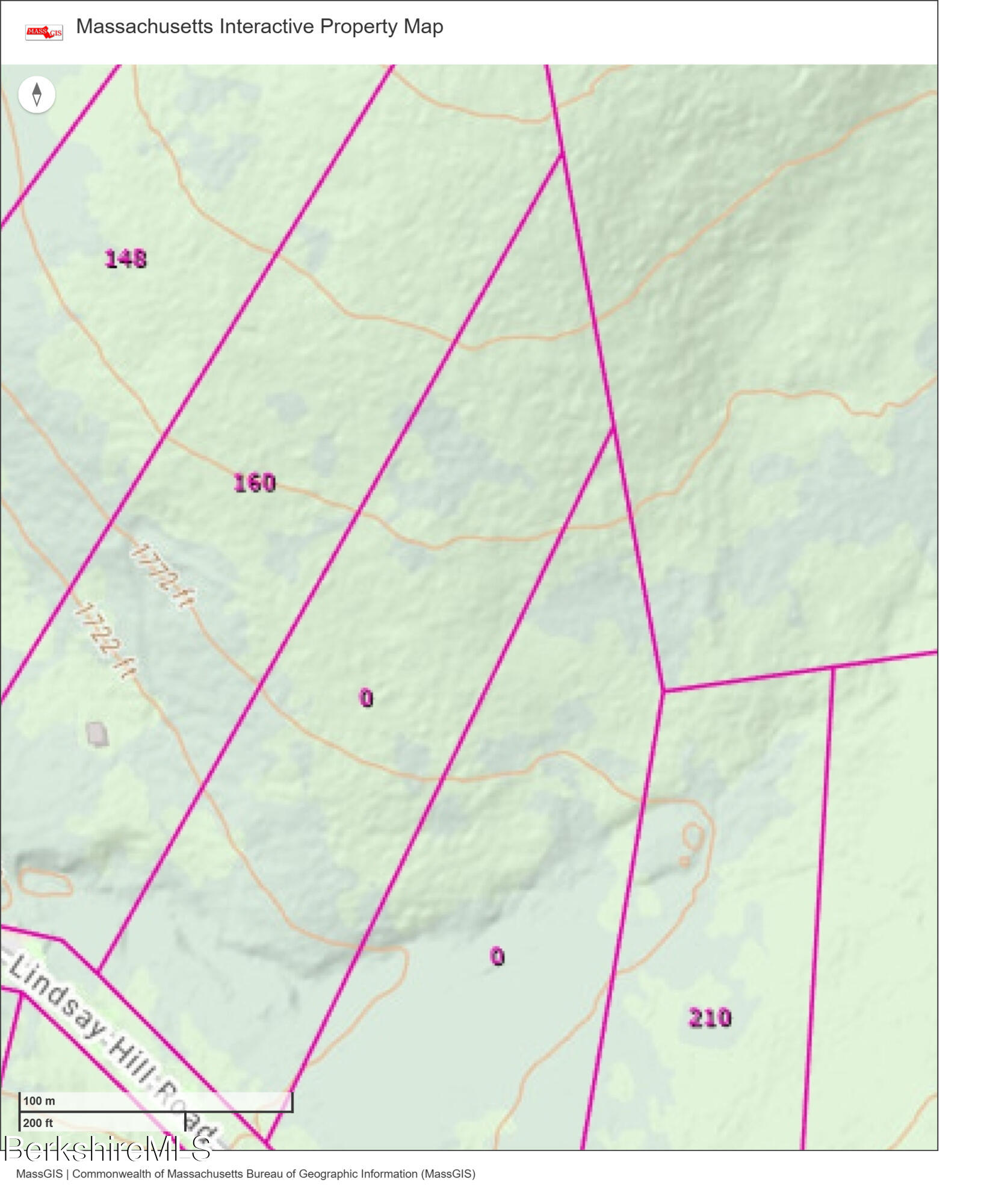 Lindsey Hill Road Worthington, MA 01098 - Photo 14 of 14 Map