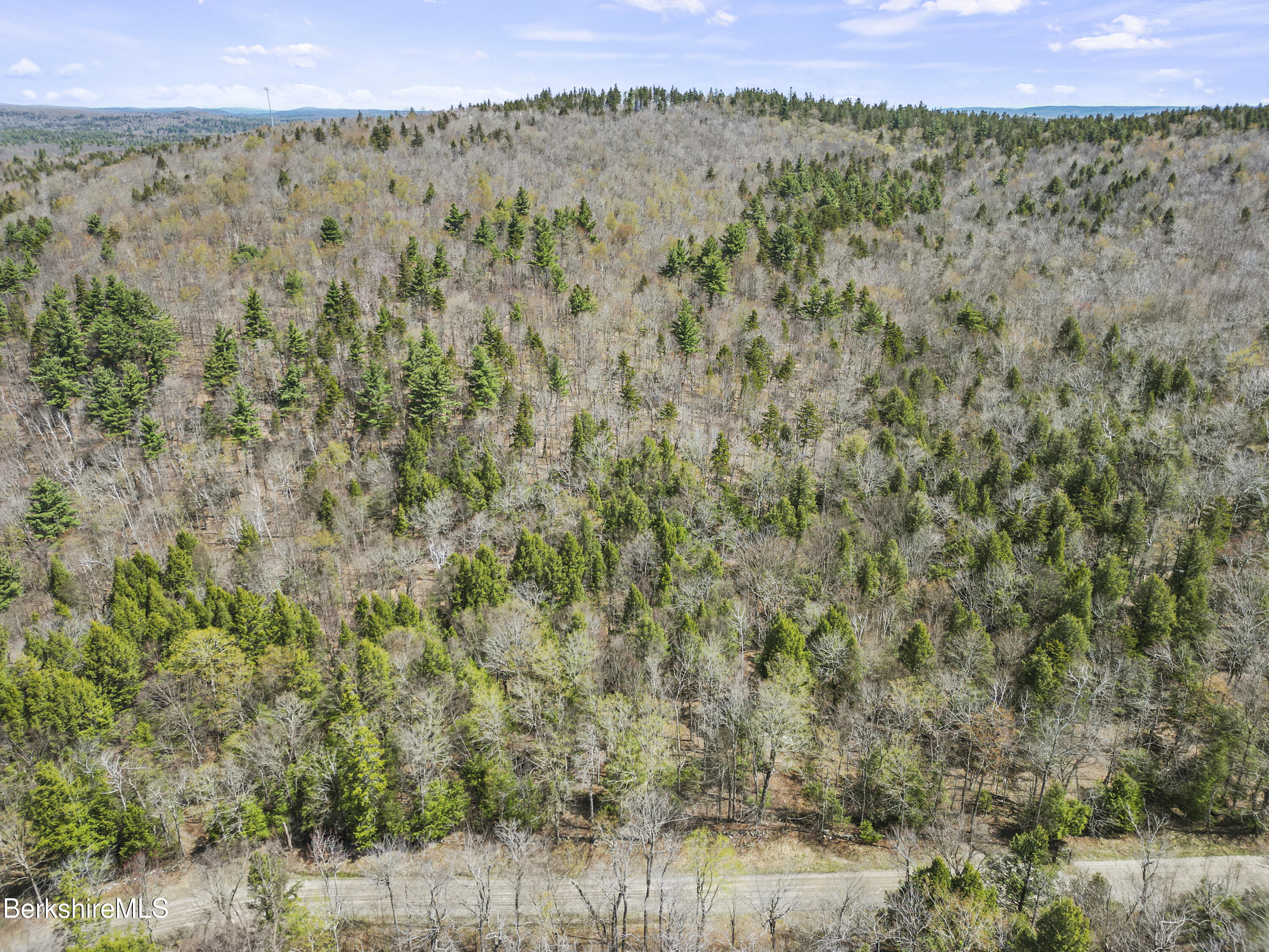 Lindsey Hill Road Worthington, MA 01098 - Photo 6 of 14 Aerial View
