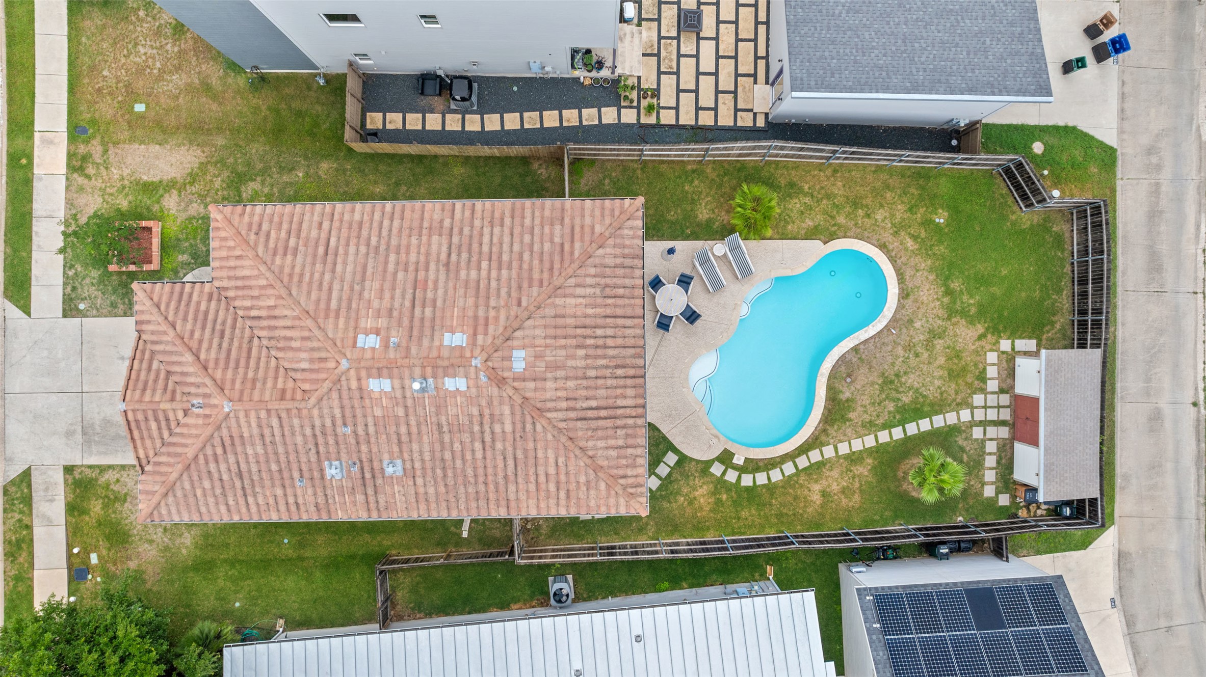 6006 Seville Drive Austin, TX 78724 - Photo 35 of 38 a view of swimming pool with a balcony
