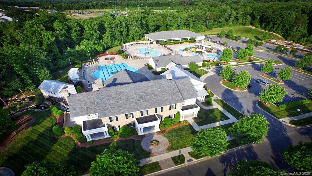 8007 Oakmere Road Waxhaw, NC 28173 - Photo 29 of 40 an aerial view of a house with garden space and street view