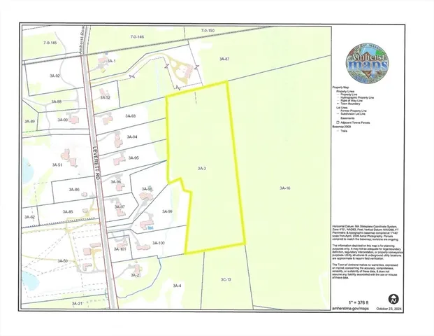 $70,000 | Lot 3-a-3 Lot 3-a-3 Leverett Road, Amherst, MA 01002