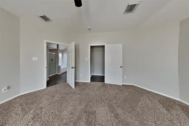 a view of empty room