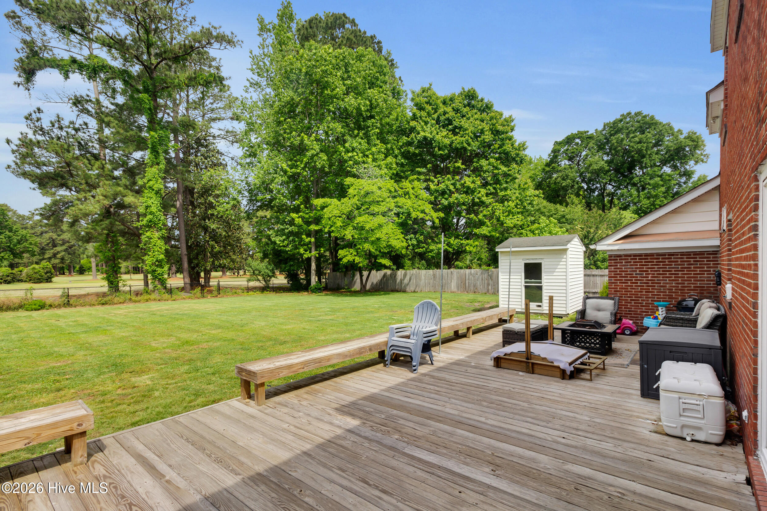 1912 Greenbriar Road Kinston, NC 28501 - Photo 30 of 45 Back - Deck