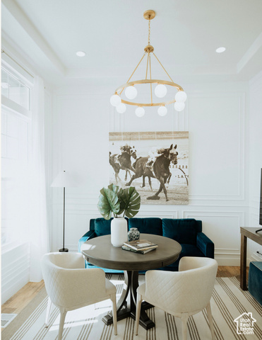 1577 North 1350 E Street, Unit 1 Mapleton, UT 84664 - Photo 5 of 15 Dining space featuring wood finished floors