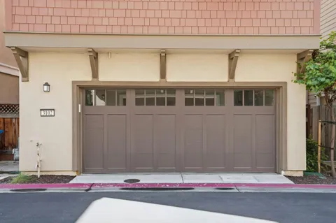 a view of a street with building