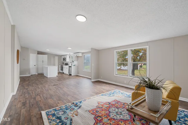 a workspace with furniture and window