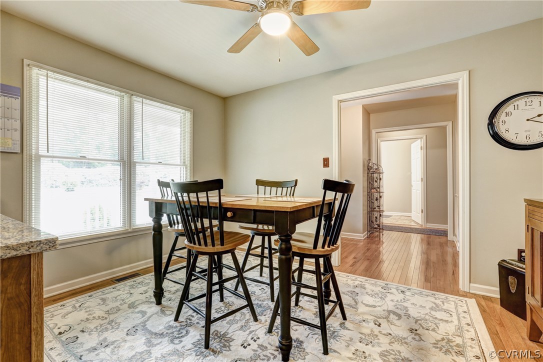 2511 Fairground Road Maidens, VA 23102 - Photo 13 of 29 a view of a dining room with furniture and a window