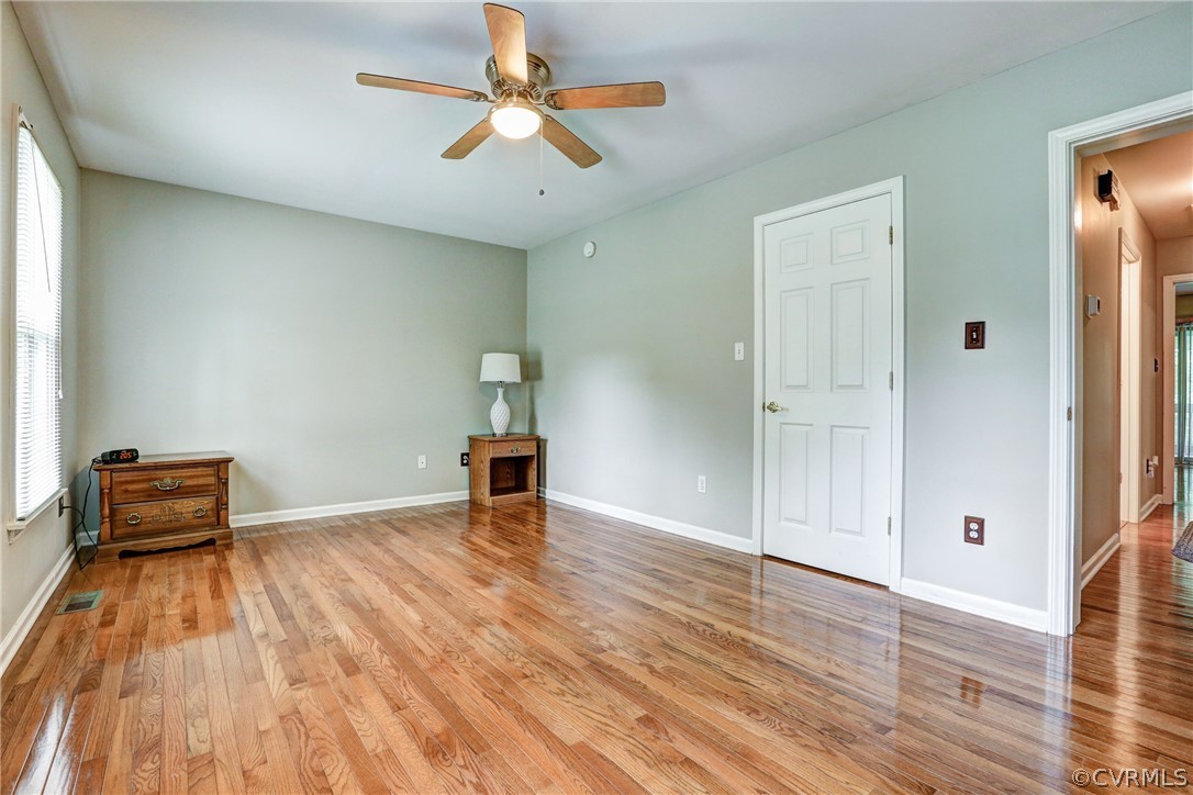 2511 Fairground Road Maidens, VA 23102 - Photo 21 of 29 wooden floor in an empty room with a window