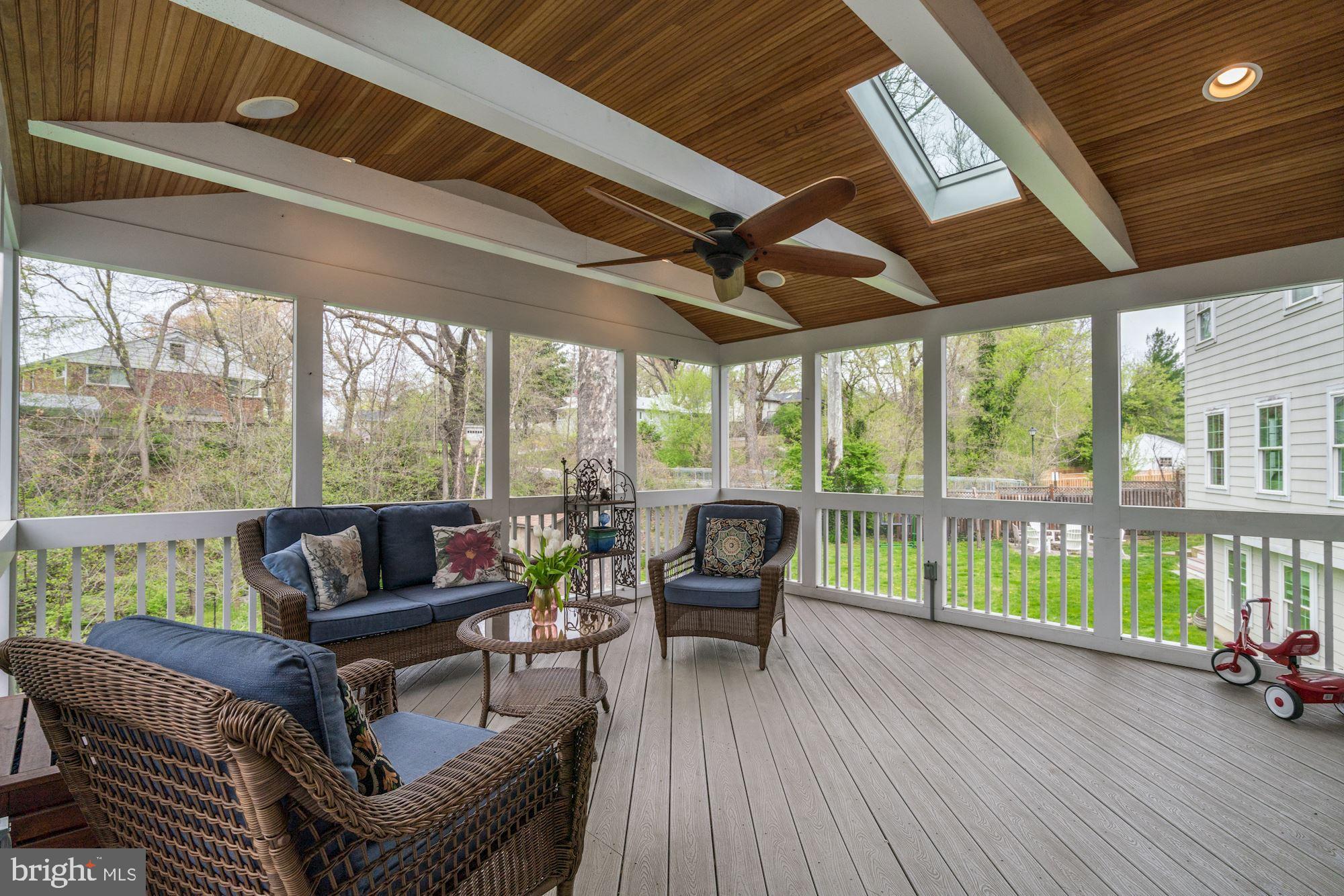 8302 Donnybrook Drive Chevy Chase, MD 20815 - Photo 15 of 55 vaulted beadboard ceiling