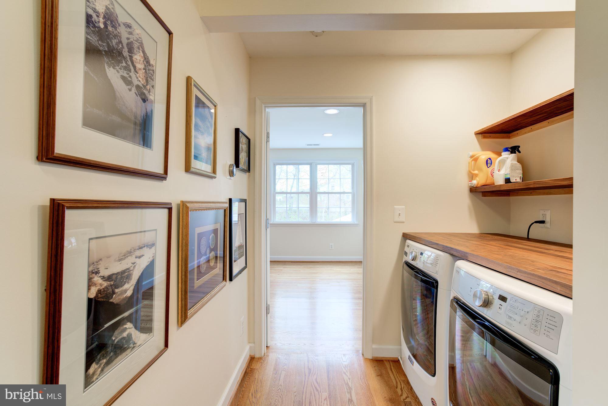 8302 Donnybrook Drive Chevy Chase, MD 20815 - Photo 27 of 55 Bedroom level laundry adjacent to Owner's suite