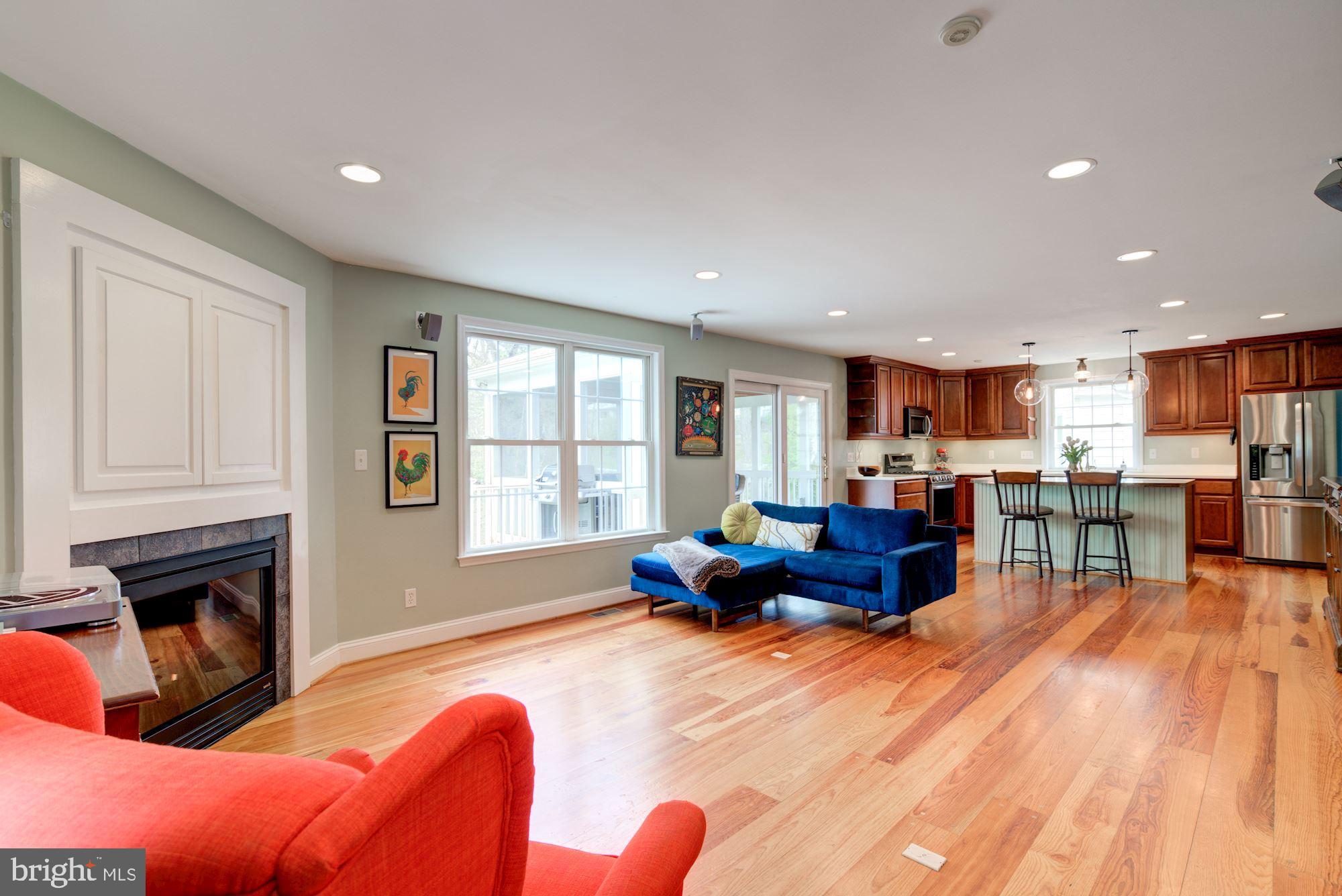 8302 Donnybrook Drive Chevy Chase, MD 20815 - Photo 9 of 55 view towards Kitchen and Screened Porch