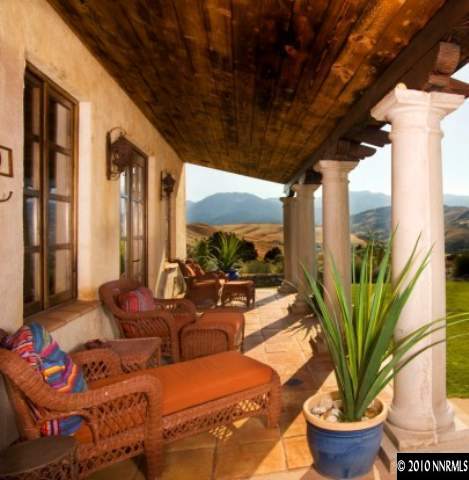 1480 Willomonte Road Reno, NV 89521 - Photo 4 of 13 a outdoor living space with furniture and a potted plant