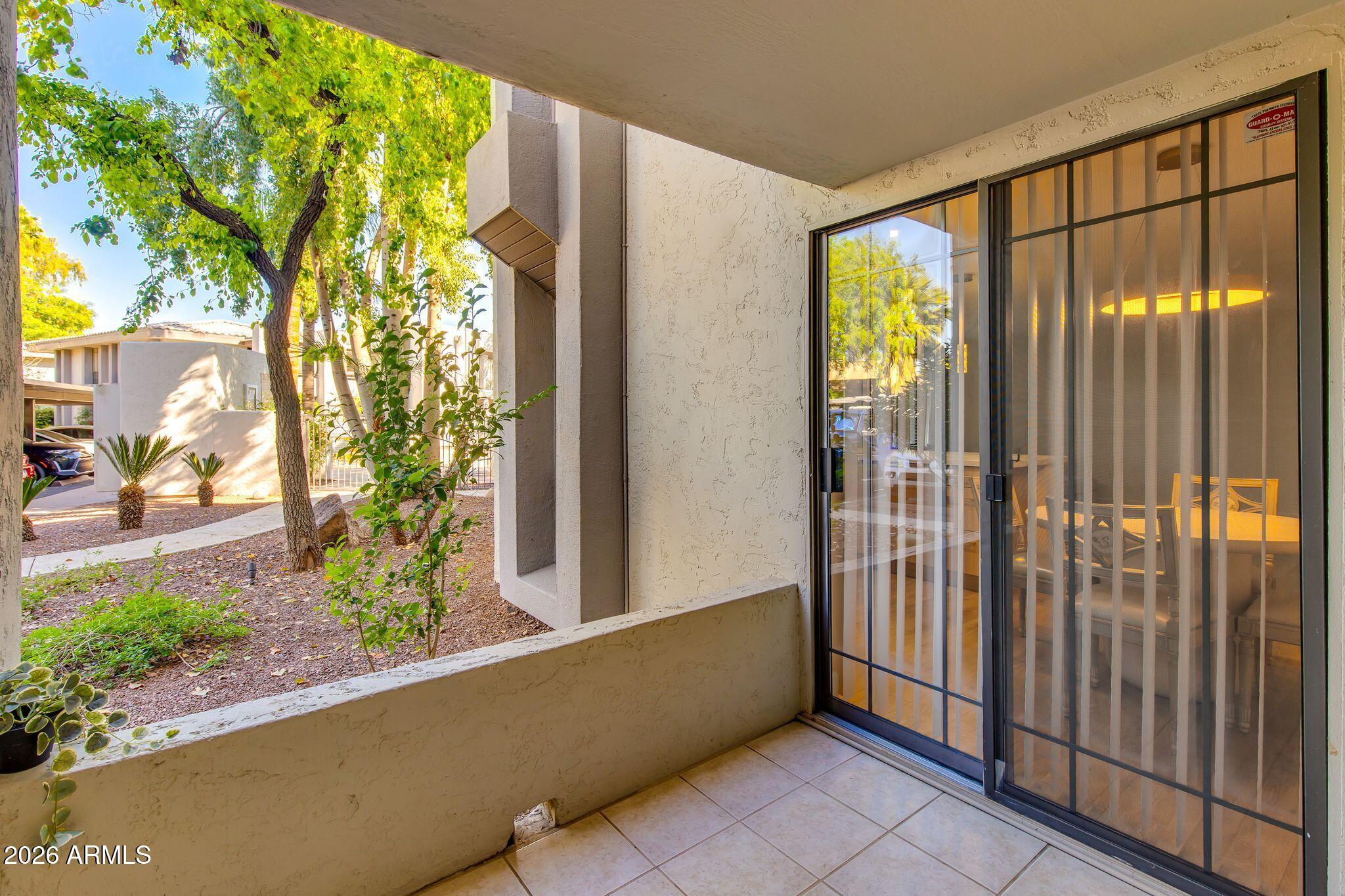 5201 North 24th Street, Unit 107 Phoenix, AZ 85016 - Photo 10 of 15 a view of backyard with plants and garden