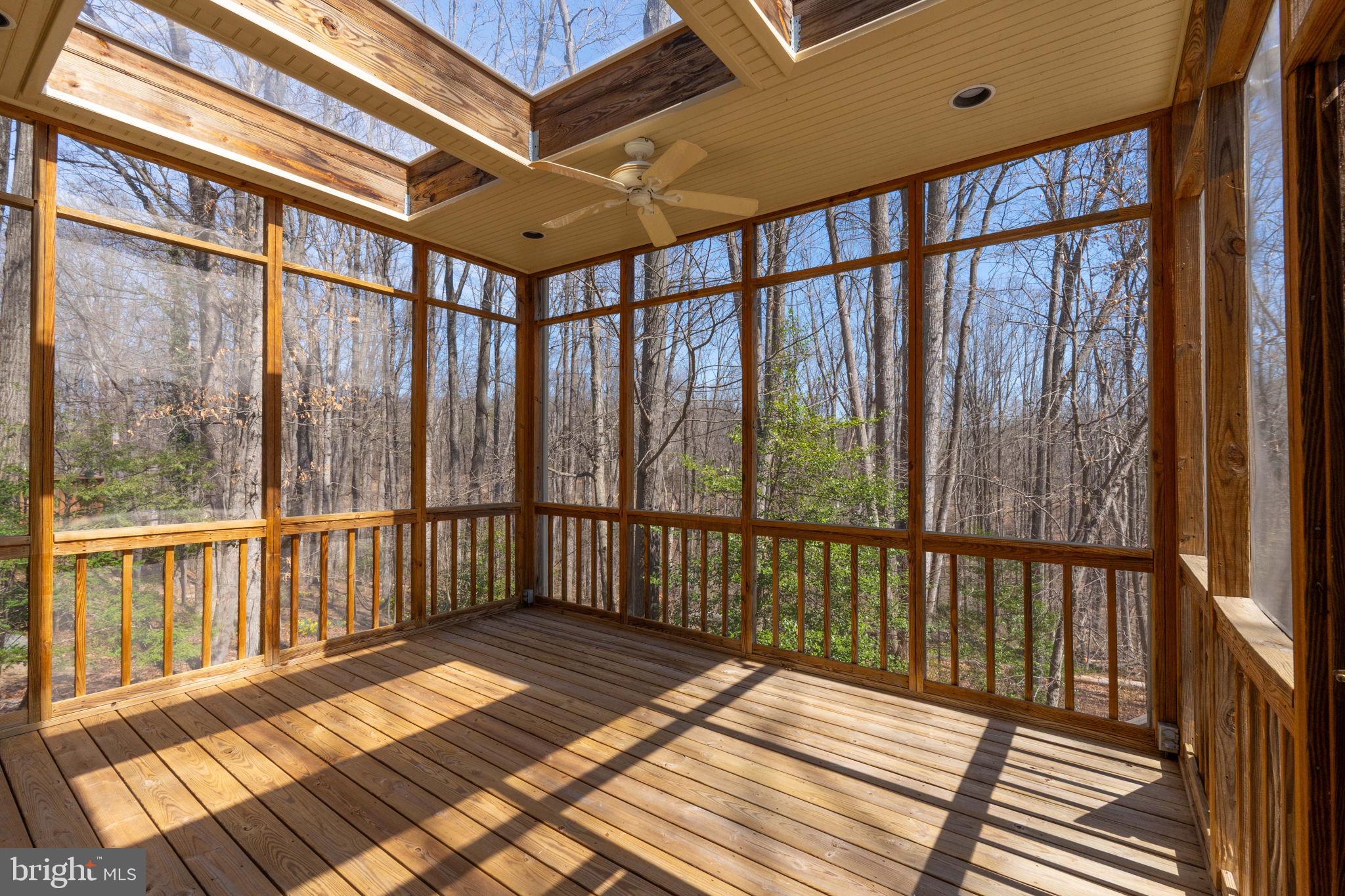 10704 Cross School Road Reston, VA 20191 - Photo 40 of 56 a view of a balcony with wooden floor