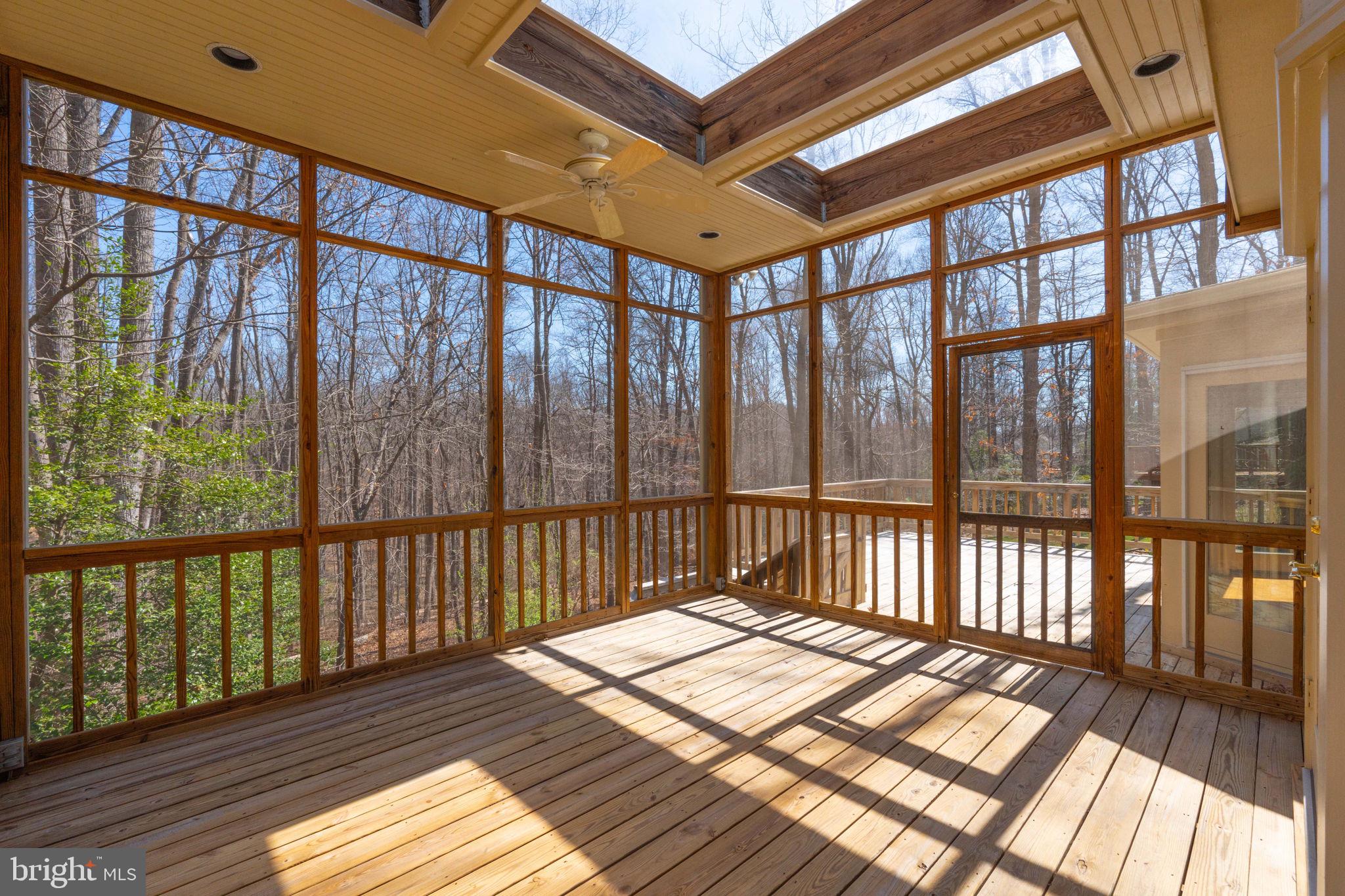10704 Cross School Road Reston, VA 20191 - Photo 41 of 56 a view of a balcony with wooden floor
